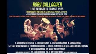 RORY GALLAGHER..LIVE IN BASTILLE PARIS 1975   2 BONUS TRACKS FROM 1977/76