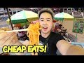 Thai Floating Market Food in Bangkok | AMPHAWA