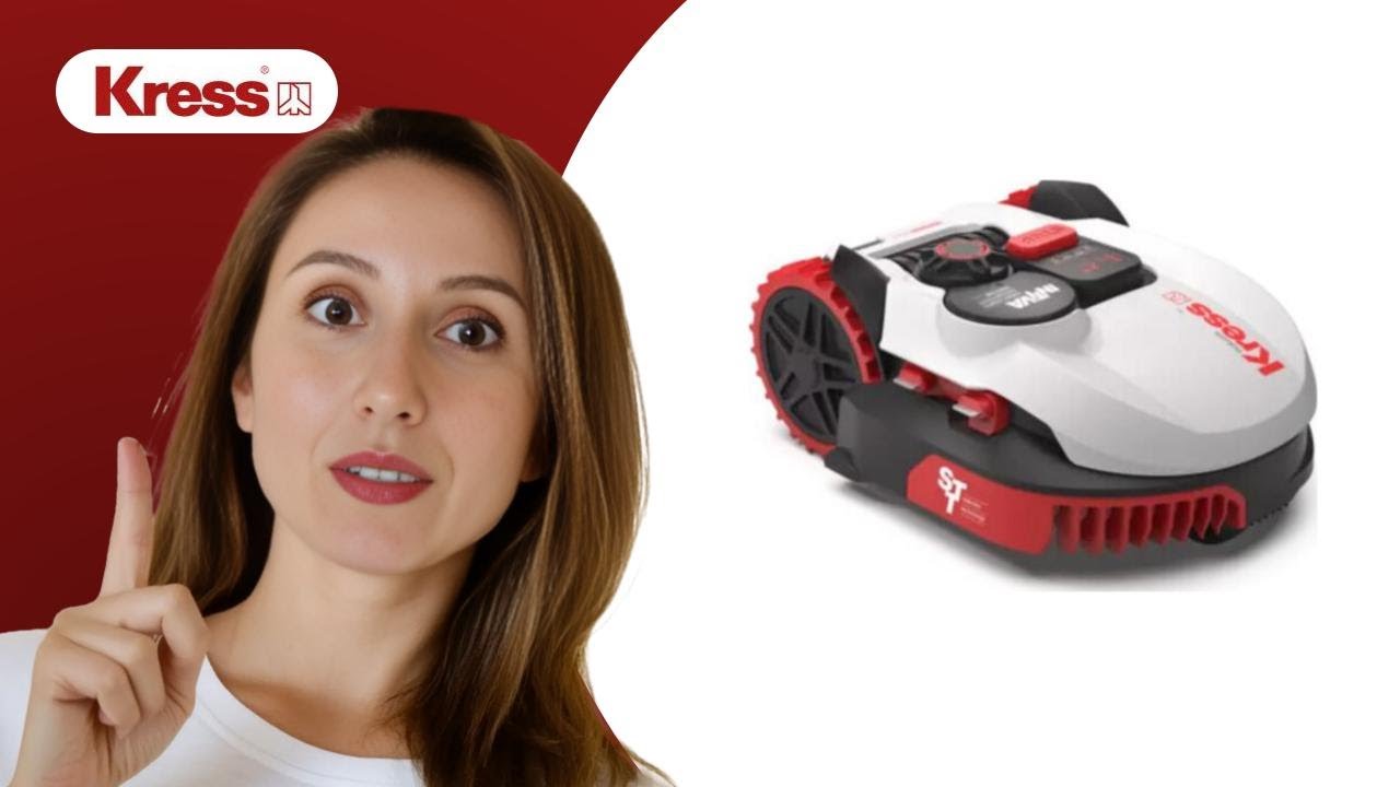 Wie starte ich meinen Kress Mission Nano 600 Rasenmäher-Roboter?