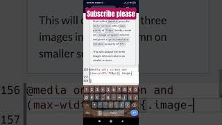 Learn CSS Grid by building Magazine Step77#ytshorts #freecodecamp#youtubeshorts#coding#viralvideo