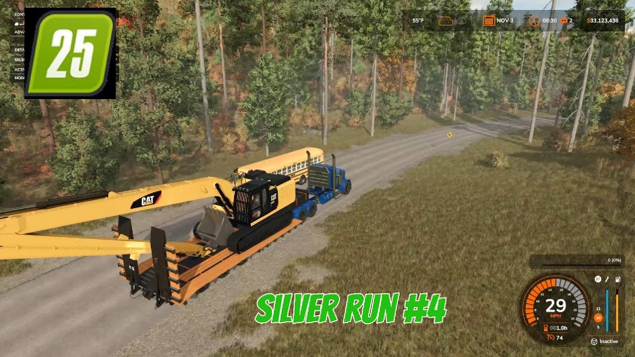 moving heavy iron to the erosion control project