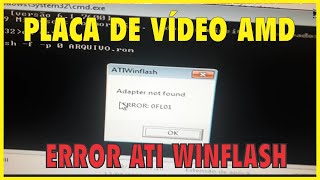 ERROR 0FL01 | could not locate an isolated ati video card SOLVED | Bios