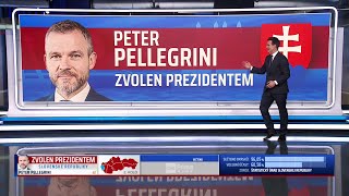 Peter Pellegrini bude novým slovenským prezidentem, ve 2. kole porazil Ivana Korčoka image