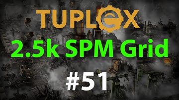 Factorio 2,500 SPM Grid Megabase #51 - Production science packs