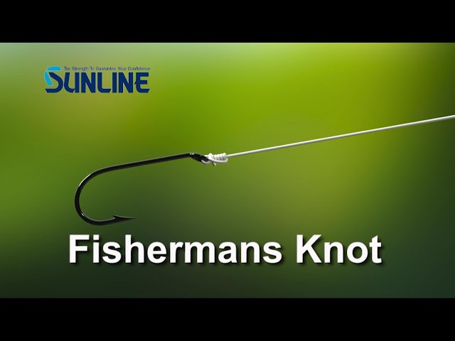 Fishing Knots: Fishermans Knot【SUNLINE KNOT SCHOOL】 class=