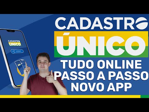 CADASTRO ÚNICO ONLINE: Novo aplicativo - Pré-cadastro e atualização!