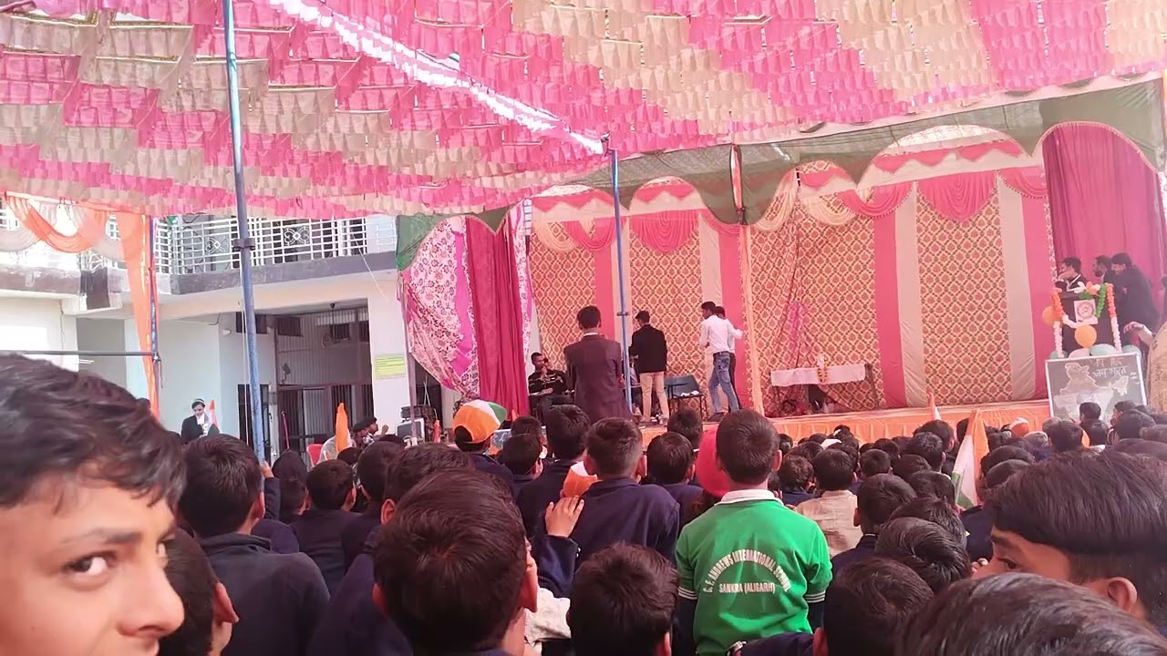 CF Andrews International school Sankra Aligarh comedy video 16th January 2026 performance 