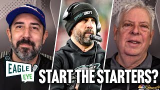 Should Eagles play their starters in Week 18? | Eagle Eye