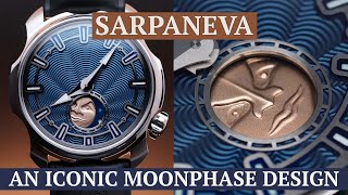 Iconic moon phase watch from Finnish watchmaker Stepan Sarpaneva - Sarpaneva K3 Guilloche
