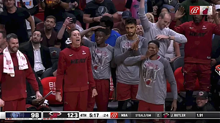 The Miami HEAT Completely Overcomes the Grizzlies ...