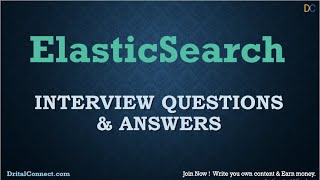 Elasticsearch Interview Questions and Answers
