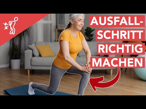 Video: Warum sind Ausfallschritte gut für dich?