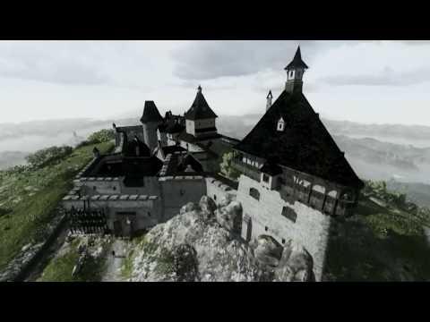 Хустський замок. 3-D реконструкція