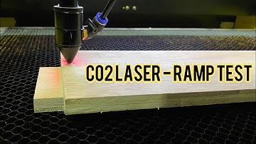 Ramp Test and Optimal Focus for Co2 Laser