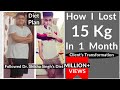 How I Lost 15 Kg In 1 Month-By Dr. Shikha Singh | Client's Transformation | Raunak Diet Plan|Hindi