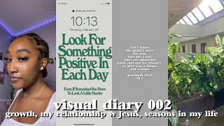 visual diary 002: growth, my relationship with jesus, + seasons in my life || brooklyn nicole