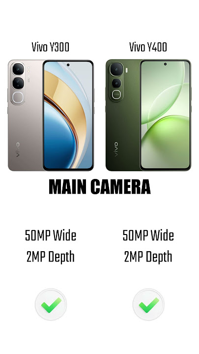 Vivo Y300 vs Vivo Y400