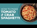 Blast from the Past: Tomato & Crab Spaghetti Recipe