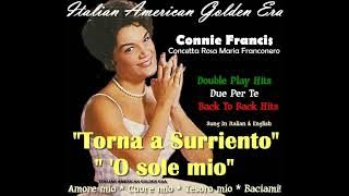 CONNIE FRANCIS - Torna a Surriento & 'O sole mio (Double Play)