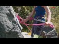 How to lower off a sport climb with Emma Twyford
