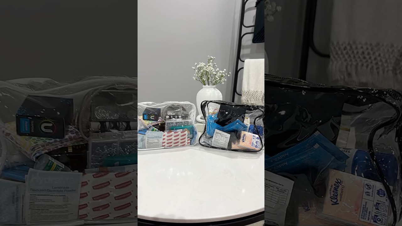 How cute are these emergency kits! 