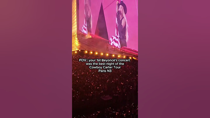 Le concert de Beyoncé que j’attendais depuis l’enfance 💫 #beyonceparis  #cowboycartertour