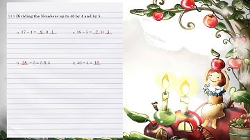 Level 6, Unit-13: Division with or without Remainders in Horizontal Form