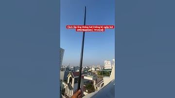 Cách lắp ống thông hơi máy nước nóng năng lượng mặt trời không bị ngộp hơi