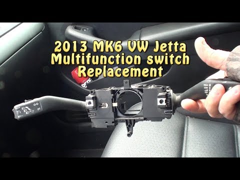MK6 2013 VW Jetta multifunction switch Replacement