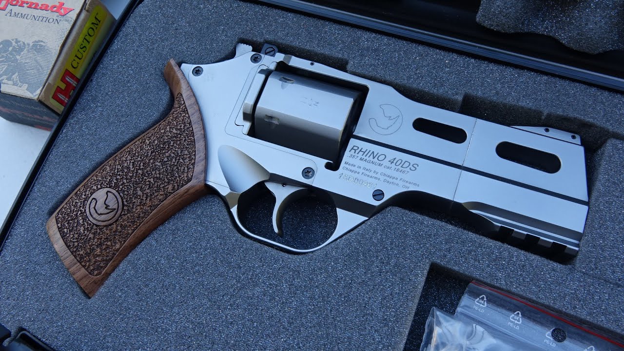 Chiappa Rhino 40ds 357 Magnum Revolver First Look Hd Youtube