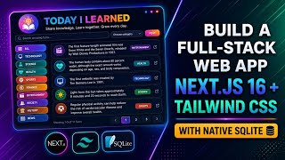 Full 12.Build a Full-Stack “Today I Learned” App with Next.js 16 | Scripts Folder & Seed Data Update