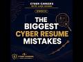 Episode 2: The biggest cyber resume mistakes (and how recruiters actually screen)