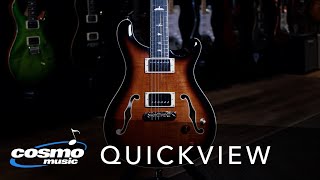 PRS SE Hollowbody II Electric Guitar in Black Gold Sunburst - Quickview