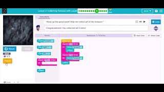 Lesson 3 Collecting Treasure with Laurel - Complete Solution of Lesson 3