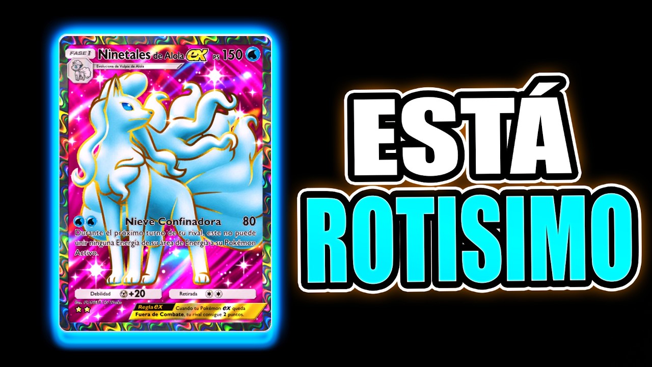 El NUEVO COMBO IMPARABLE de NINETALES de ALOLA en Pokemon TCG Pocket