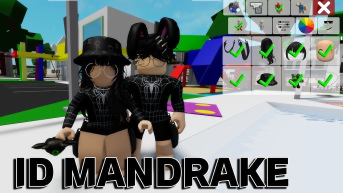 IDS CODES DE MANDRAKE NO BROOKHAVEN - Roblox #Roblox#brookhaven#brookhavenrp  