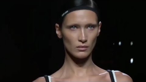 Bella Hadid for Miu Miu SS 2023 Paris Fashion Week october 2022