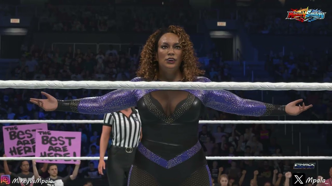WWE 2K26 - Nia Jax vs Charlotte Flair 