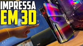 Fiz as PLATES DO PS5 na Impressora 3D!