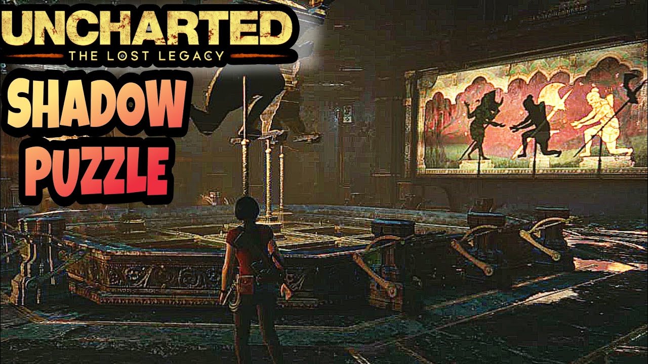Uncharted The Lost Legacy Shadow Puzzle - Shadow Theater Trophy - Solved