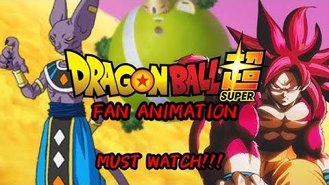 What if goku Revealed SSJ4 to lord beerus after Daima |Fan animation |inspired by: @OGRedhairedguy 