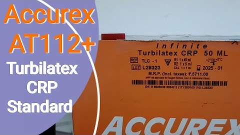Troubleshooting Accurex AT112+Biochemistry Analyzer Resolving Turbilatex CRP Wrong Standard Producer