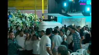 Mar De Personas Llegan A El Huaralino Para Sentido Homenaje A Promotor Asesinado