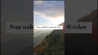 free website to make AI video for youtube 🔽