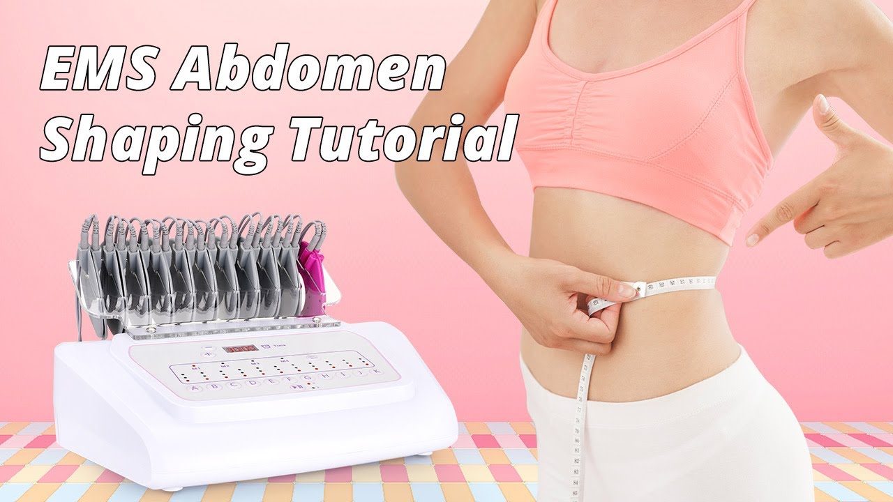 Abdomen Shaping Tutorial  EMS Vacuum Therapy BBL Belly Lifting