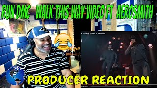 Famous RUN DMC   Walk This Way Video ft  Aerosmith - Producer Reaction Profile