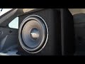 Skar audio sdr1x18d2 single 18inch 1200 watt loaded subwoofer enclosure demo