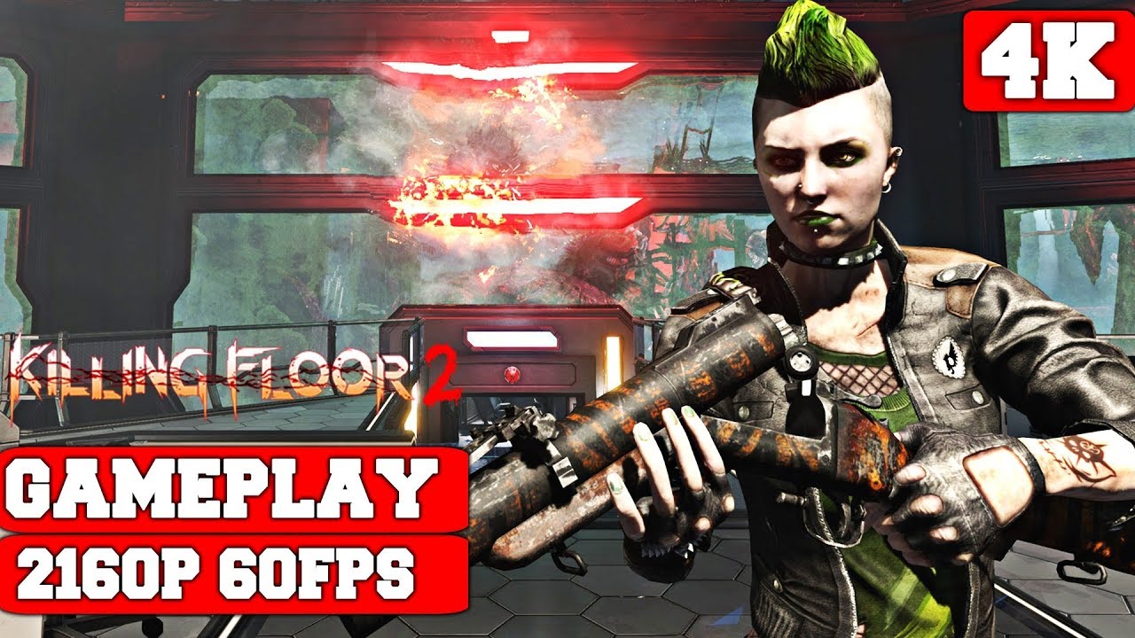 Killing Floor 2 Neon Nightmares Gameplay Pc 4k Youtube
