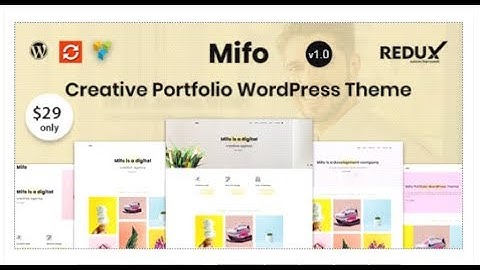 Mifo - Creative Minimal Portfolio WordPress Theme | Themeforest Templates