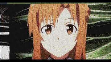 Minecraft Pixel Art | Asuna Sword Art Online